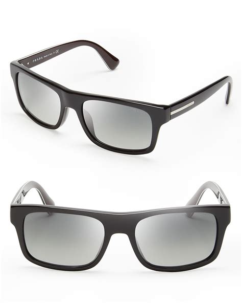 prada black wayfarer sunglasses|prada unisex sunglasses.